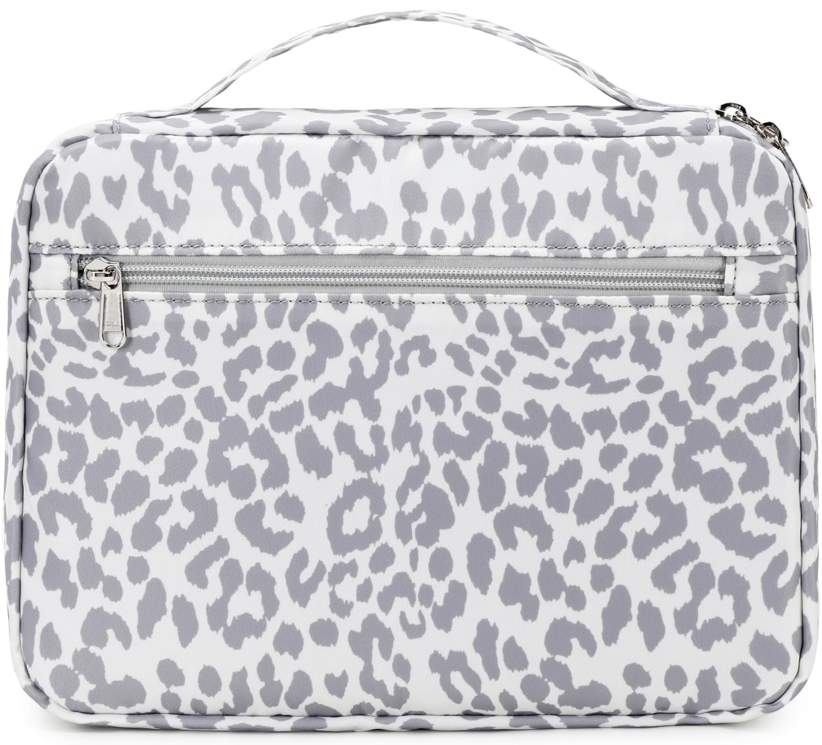 JIANYA Bible Cover Case for Women, Leopard Bible Covers Bible Cases for Women with Handle and Zippered Pocket