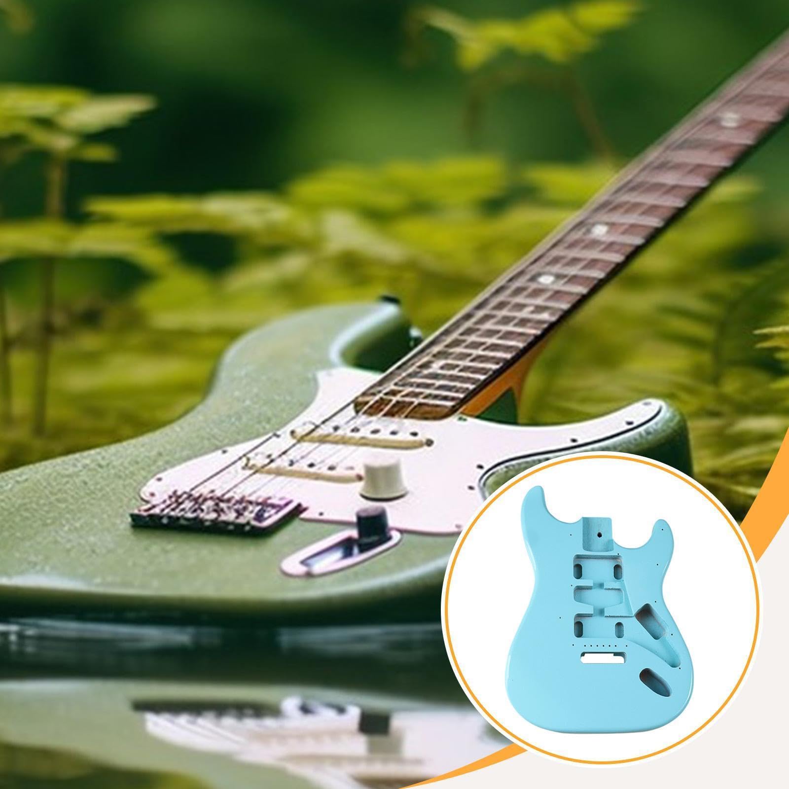Corpo per Chitarra Elettrica in Legno, Elegante, Leggero, per Appassionati, Modificato, Parte Fai Da Te