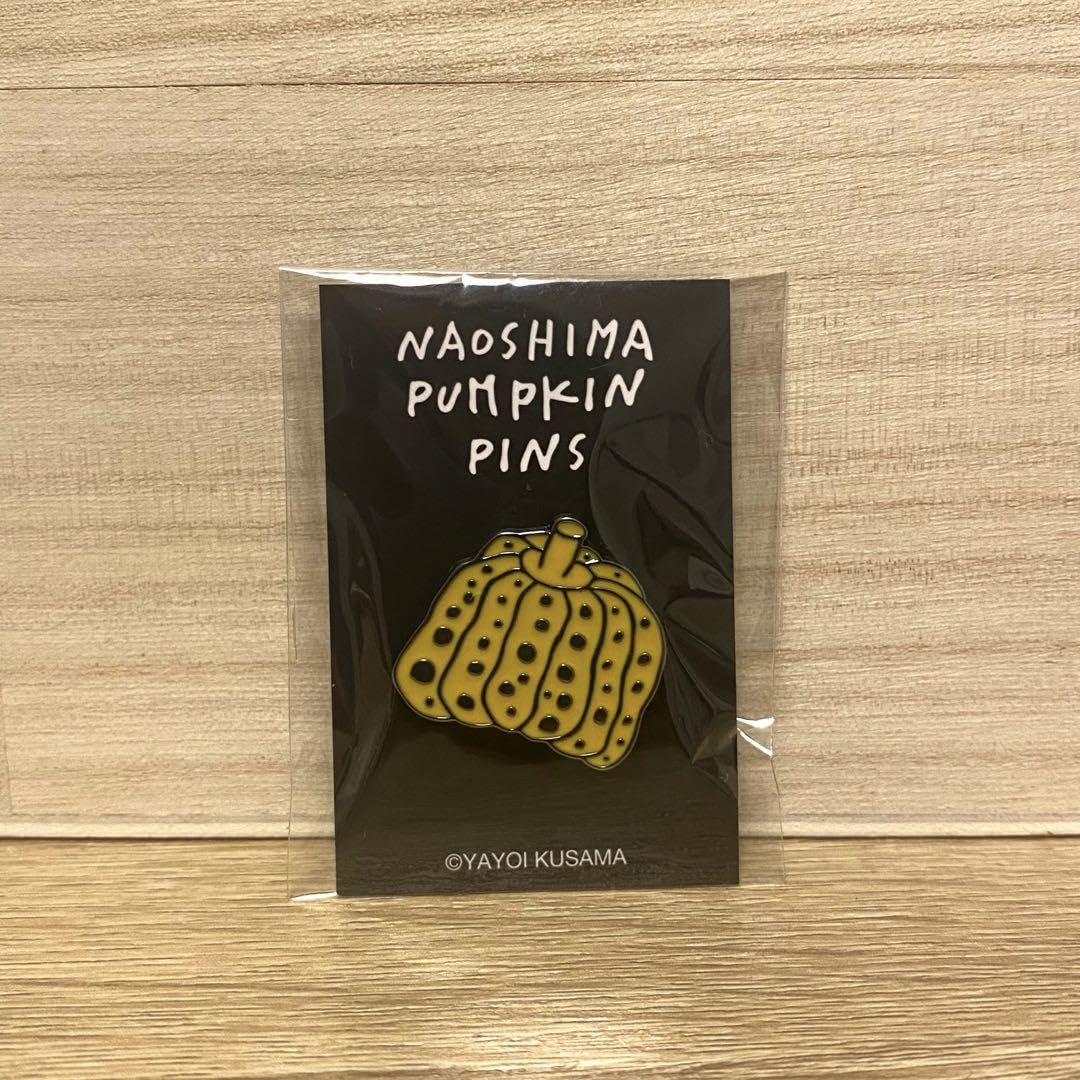 KUSAMATRIX展 記念ピンバッジ　2004年　箱付き　草間彌生 KUSAMATRIX展 記念ピンバッジ 2004年 箱付き 草間彌生