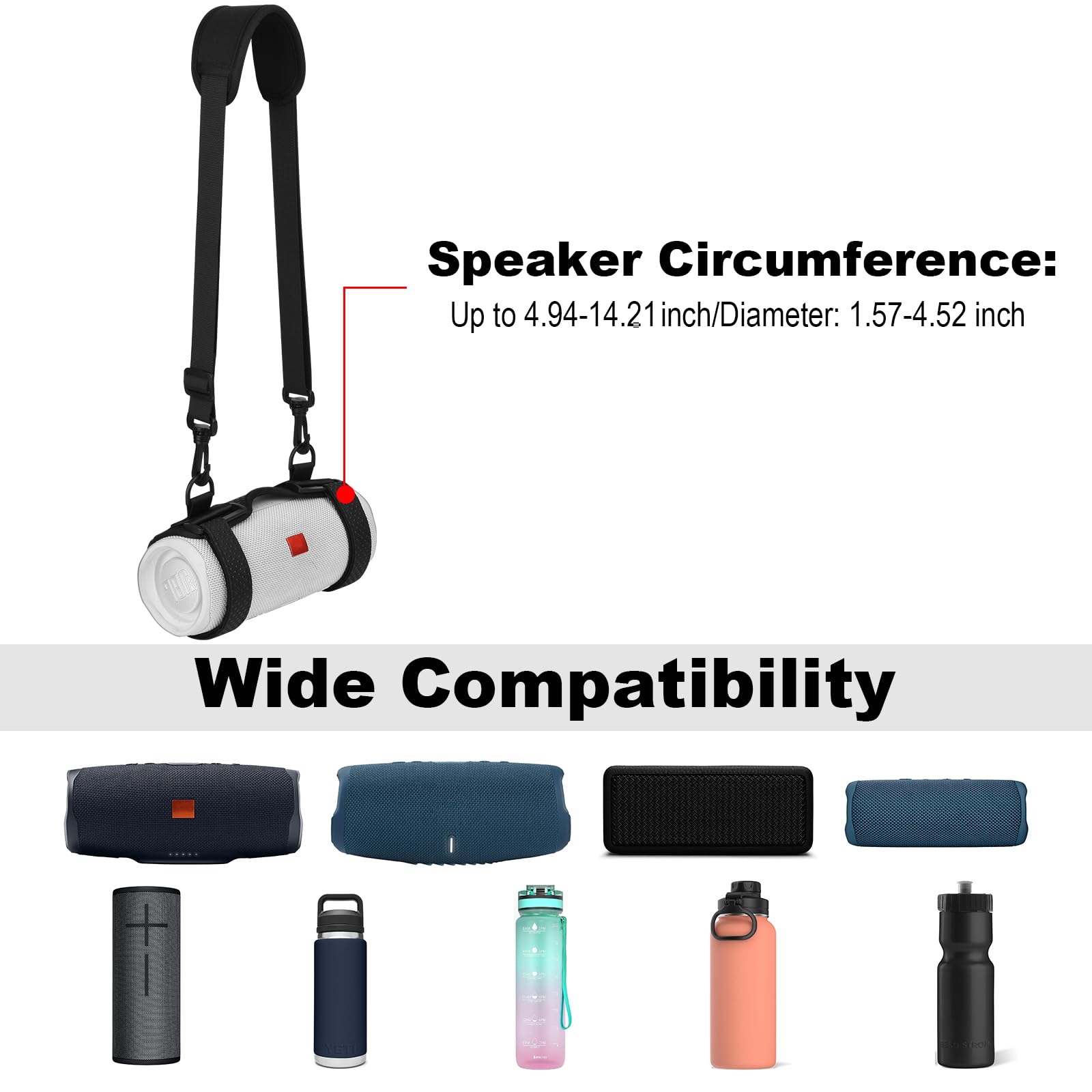 Jbl Bluetooth Speaker Coyktonty Aluminium Wall Bracket/Wall Mount