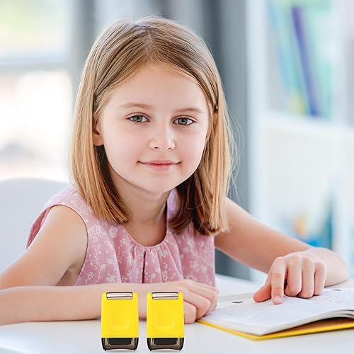 Miniatura 57 de Sherr 2 sellos de rodillo para el aula del profesor, debe tener, línea discontinua, escritura a mano, regalo de vuelta a la escuela, regalo