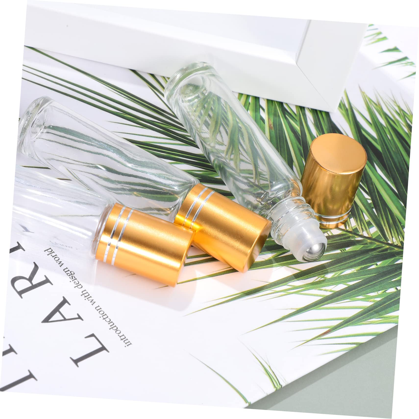 Beaupretty 15 Stück Teiliges Set Leere Roll Flaschen für Ätherische Öle und Aromatherapie aus Auslaufsicher für Ölmischungen und Flüssigkeiten