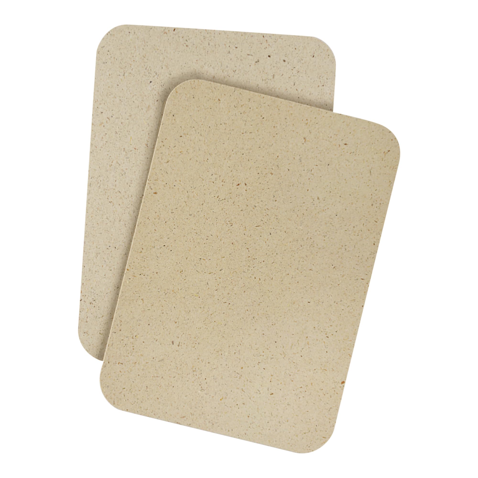25 Biglietti DIN A6 In Cartoncino Bianco 350 G/m² | Angoli Arrotondati, Opachi, Fustellati | Ideali Per Inviti E Scrapbooking