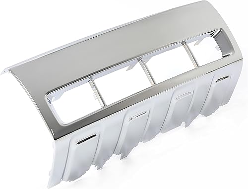 Miniatura 4 de HECASA Moldura de parachoques delantero compatible con Ford Escape 2008-2012 reemplazo para 8L8Z8419BA FO1068123 cubierta de placa de parachoques