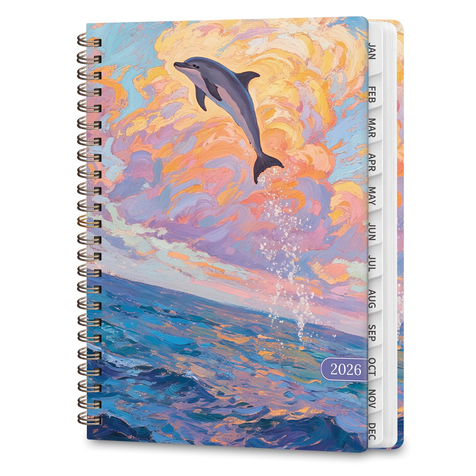 2026 Planner, Weekly and Monthly Calendar Academic Planner, Jan 2026 - Dec 2026, Planning Agenda Book for Desk Accessories and School Supplies - A5 (