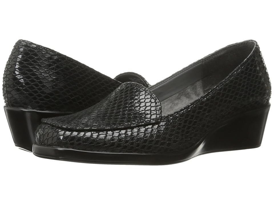 

Aerosoles Final Exam (Black Exotic) Women's Wedge Shoes