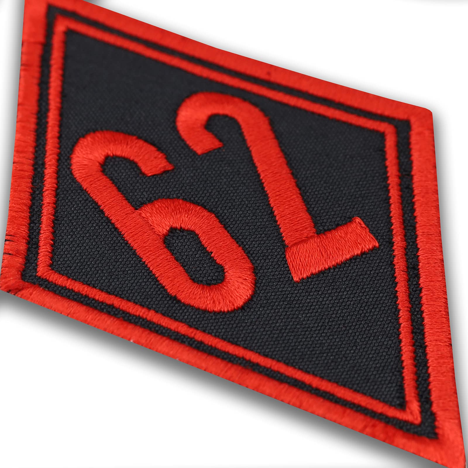 Produktbild von LUSTIGER AUFNÄHER RACING Aufbügler Biker Patch Rennsport Applikation