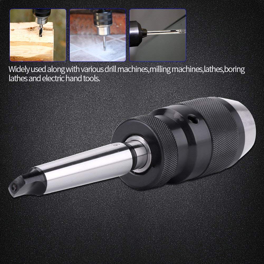 Portabrocas Sin Llave - 1pc 0-13mm 1/2 "Acero Apriete Automático