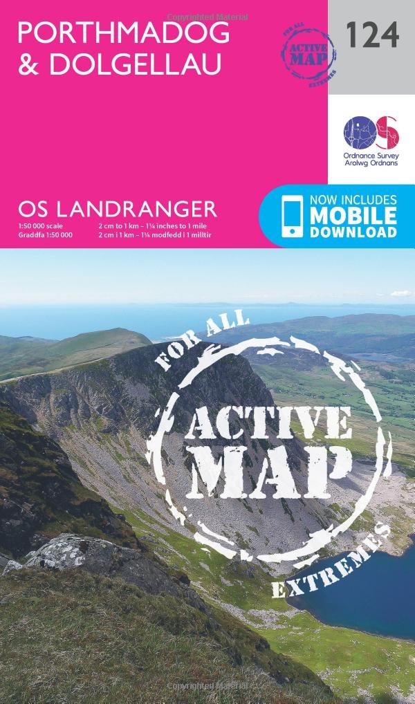 Porthmadog  Dolgellau Map  Weatherproof  Snowdonia National  by Ordnance Survey