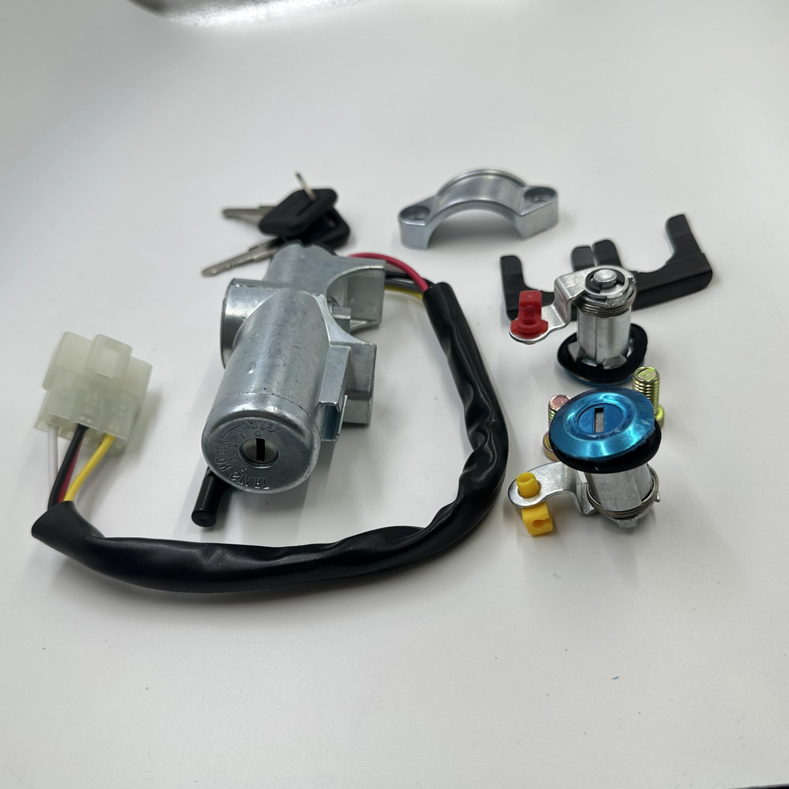 Amazon.com: Ignition Switch Lock Cylinder with Keys 48700