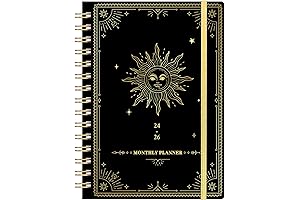 2024-2026 Monthly Planner - 3-Year Planner with Tabs
