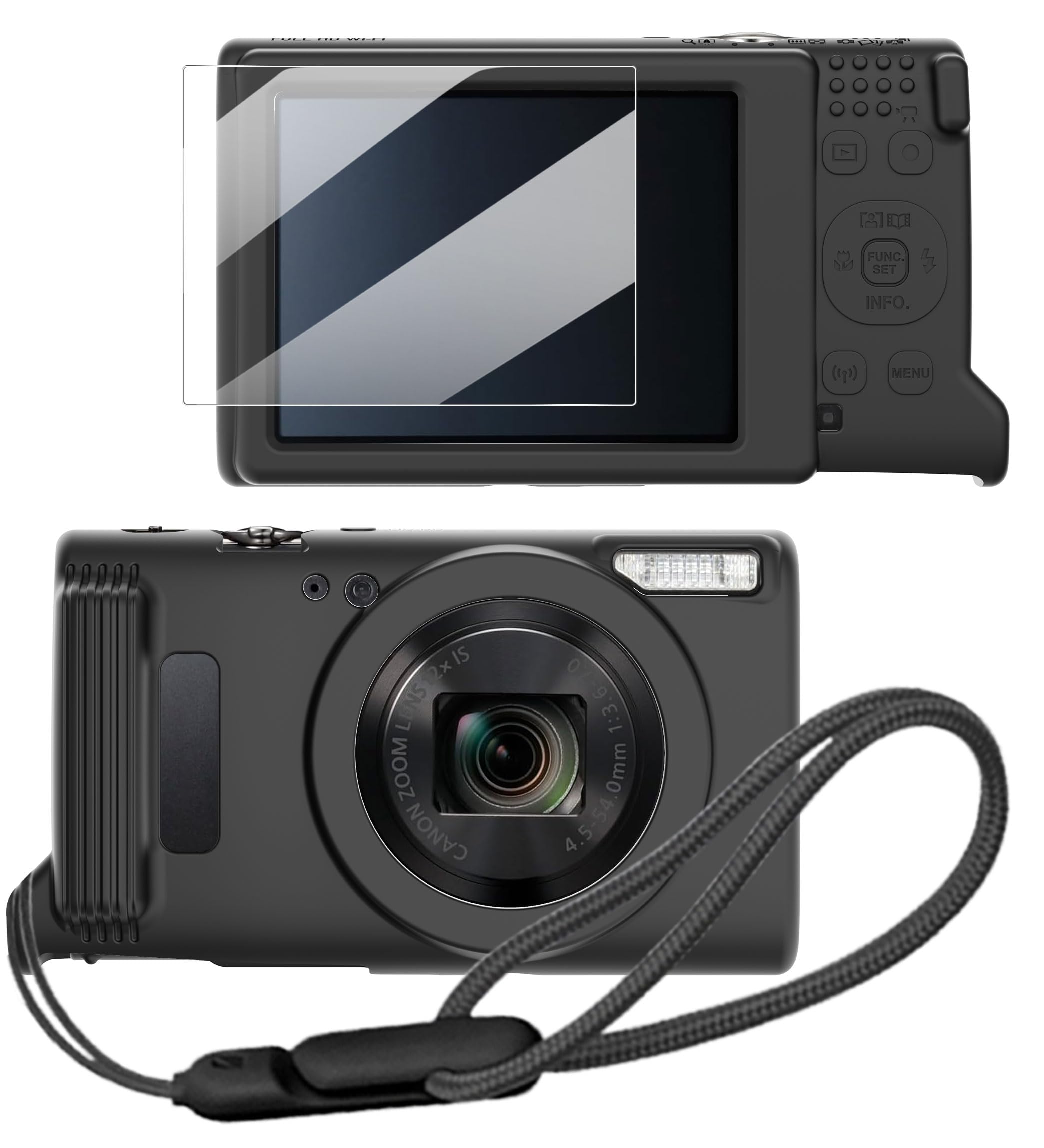 Canon IXY 650m ケース付 液晶フィルム貼付済 動作確認済‼️ Amazon.co.jp: 【1+1枚セット】CANON ニュース IXY 650m/IXY 650 対応