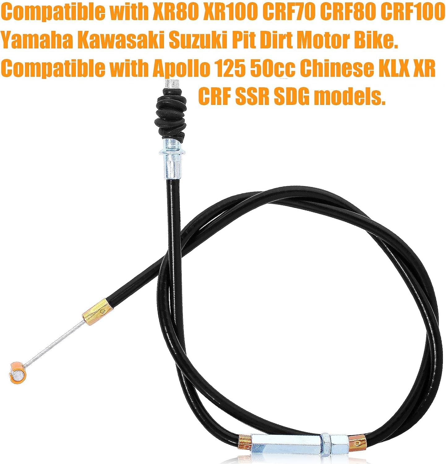 36 inch Clutch Cable for SSR TaoTao Sunl Baja 4- Stroke Bike 50cc 70cc 90cc 110cc 125cc 140cc 150cc Motorcycle Pit Dirt Bike Parts Black