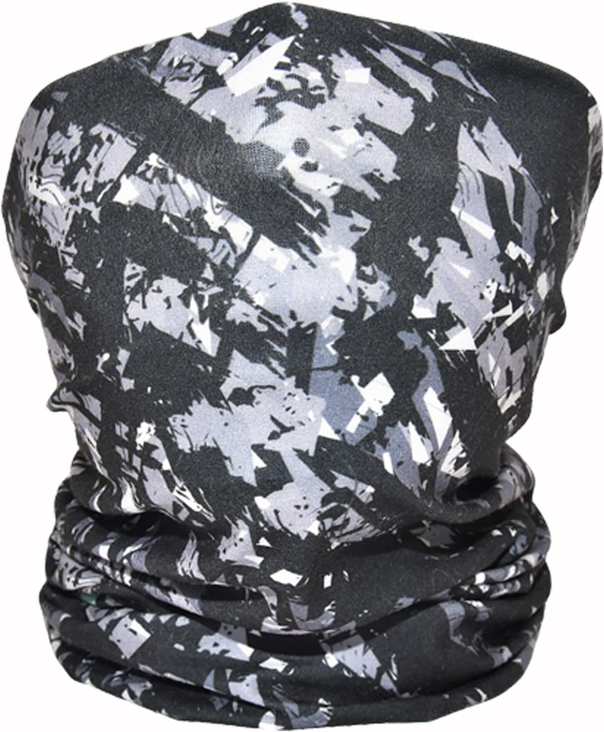 Neck Gaiter Fishing Face Gator Sun Protection & Wind-proof For Fishing Hiking Cycling Camping Yard Work Bandana Mask