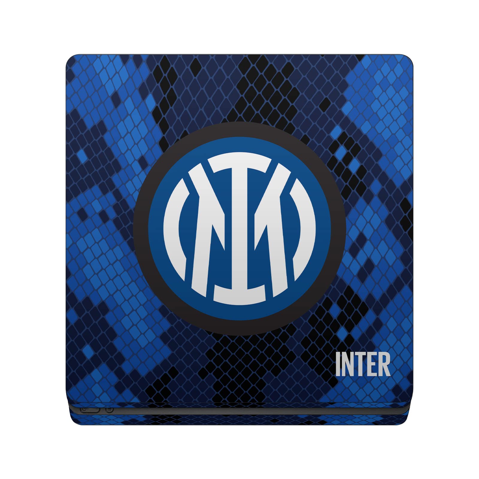 Head Case Designs Licenza Ufficiale Inter Milan Home 2021/22 Kit Crest Vinile Sticker Gaming Pelle Adesivo Compatibile con Sony Playstation 4 PS4 Slim Console And DualShock 4 Controller