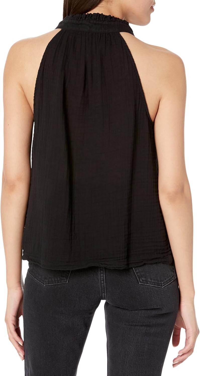 Michael Stars Women's Viola Split-Neck Tank - Image 2