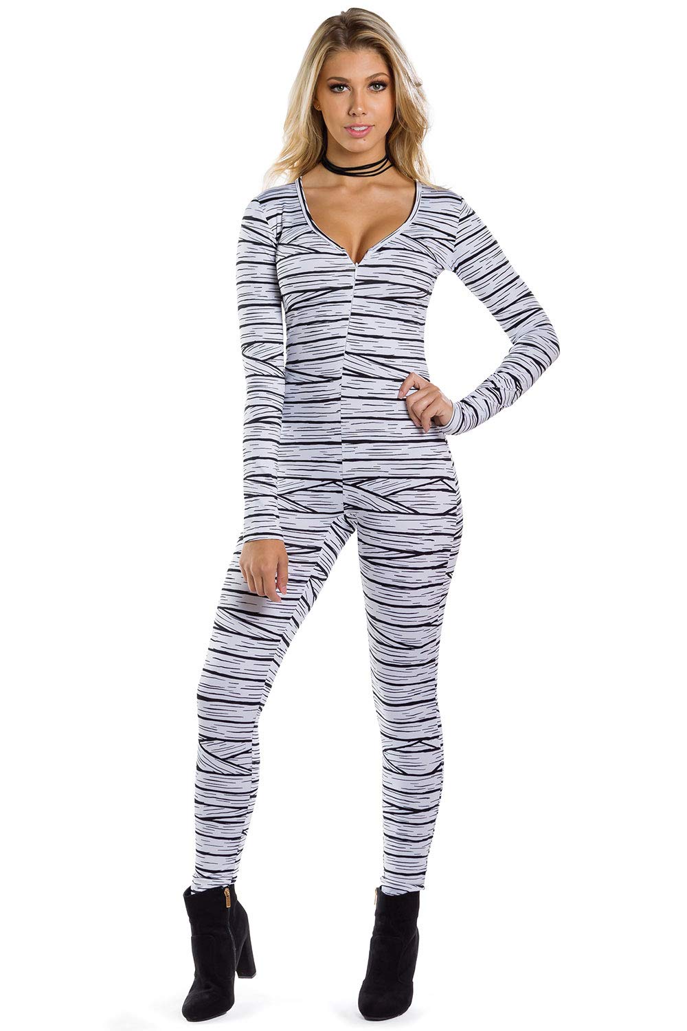 Tipsy Elves Women's Mummy Halloween Costume Body Suit