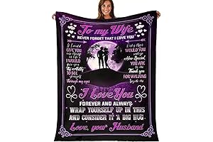 Personalized Blanket for Wife from Husband: A Cherished Gift of Love and Comfort