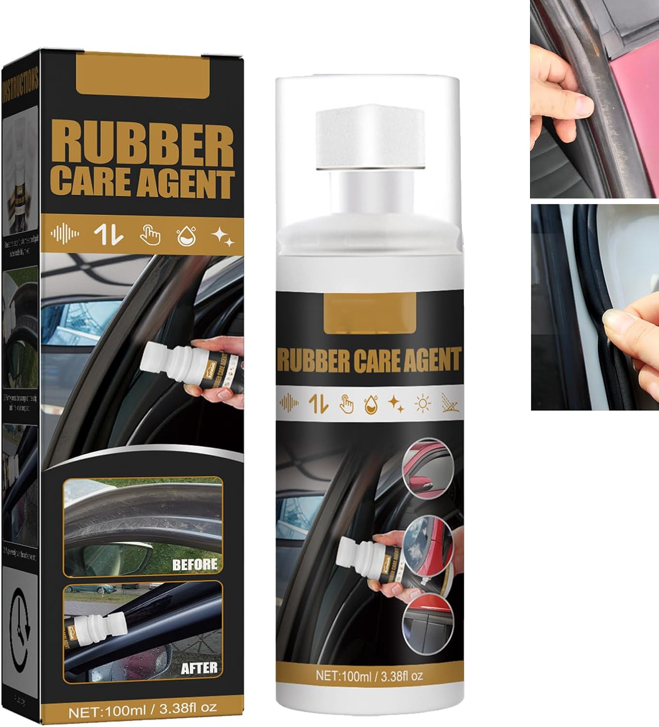 GHEART Rubber Care Agent,Automotive rubber maintenance fluid,Rubber