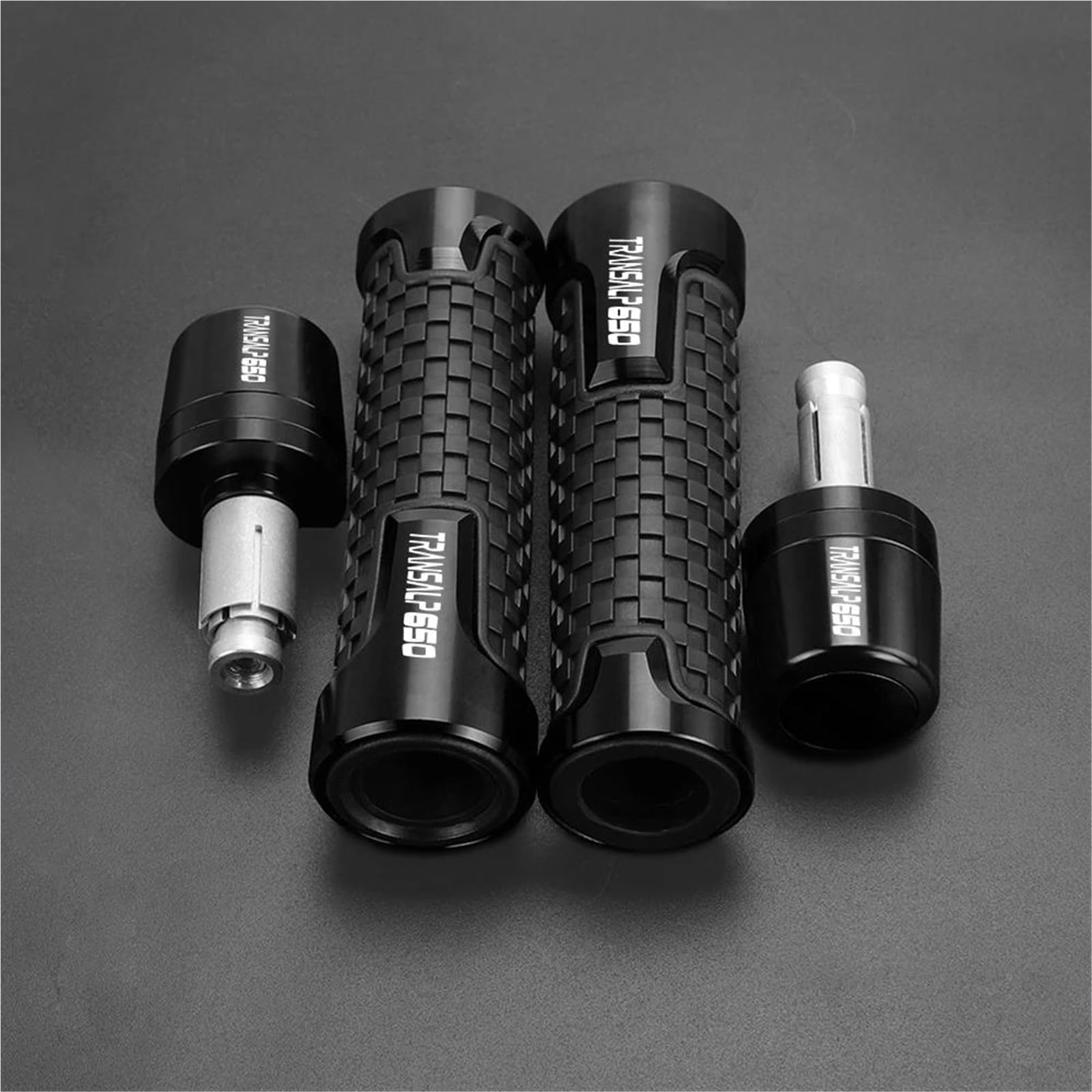 CFSJRXZ Clutch Levers Motorcycle Brake Clutch Lever Non Slip Handlebar Grips for XL 650V Transalp XLV 650 2001-2007 with Handle Bar End Motorbike Brake Lever Handlebar Grips(Color 21)