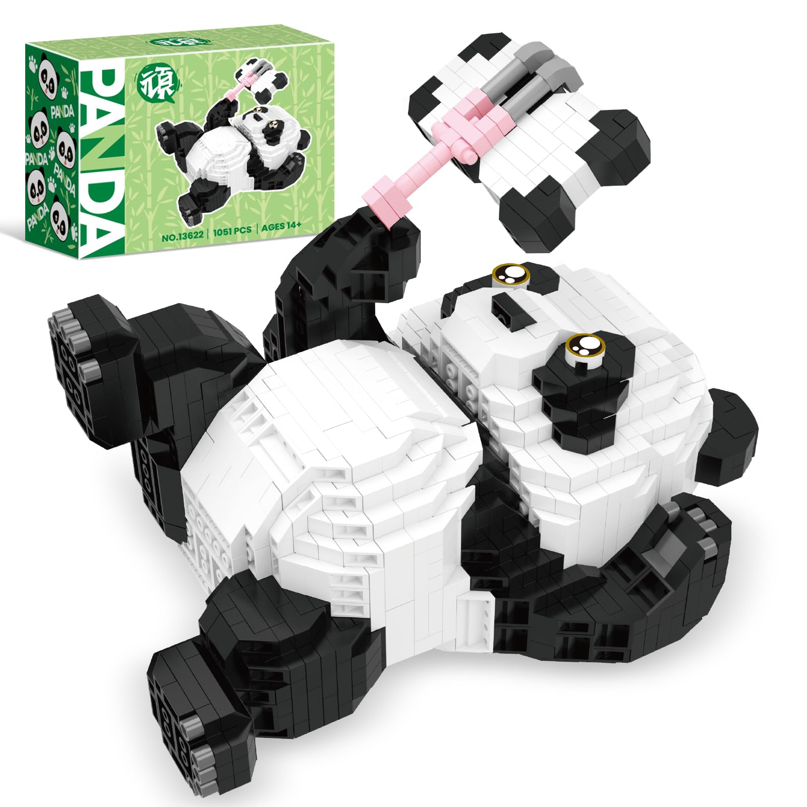 Amazon.com: Panda Micro Mini Building Toy Bricks for Adults, 1051