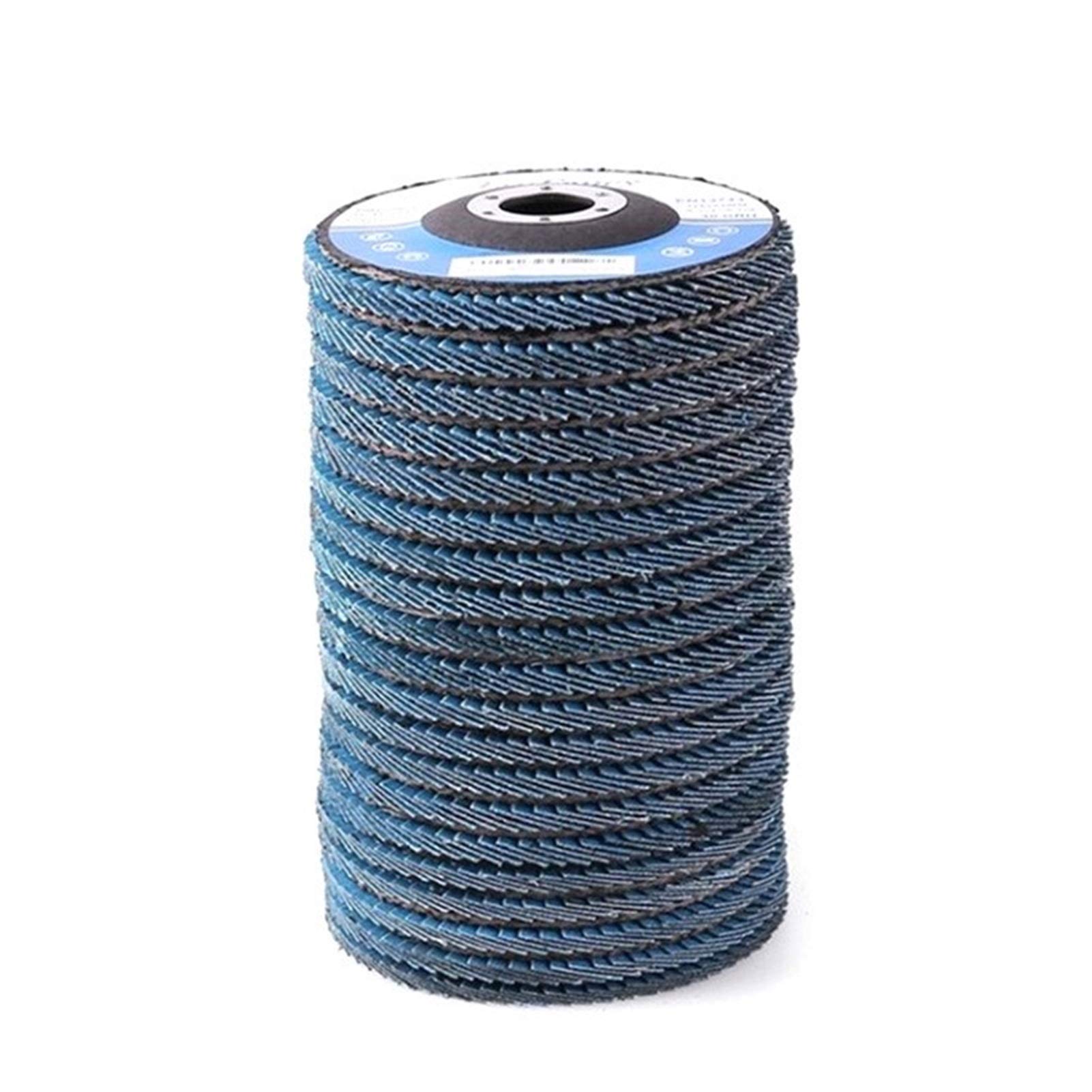 10 Sztuk Profesjonalne Tarcze Listkowe 115 Mm 4,5 Tarcze Szlifierskie Ściernice Ostrza Do Szlifierki Kątowej/10Pcs 60Grit