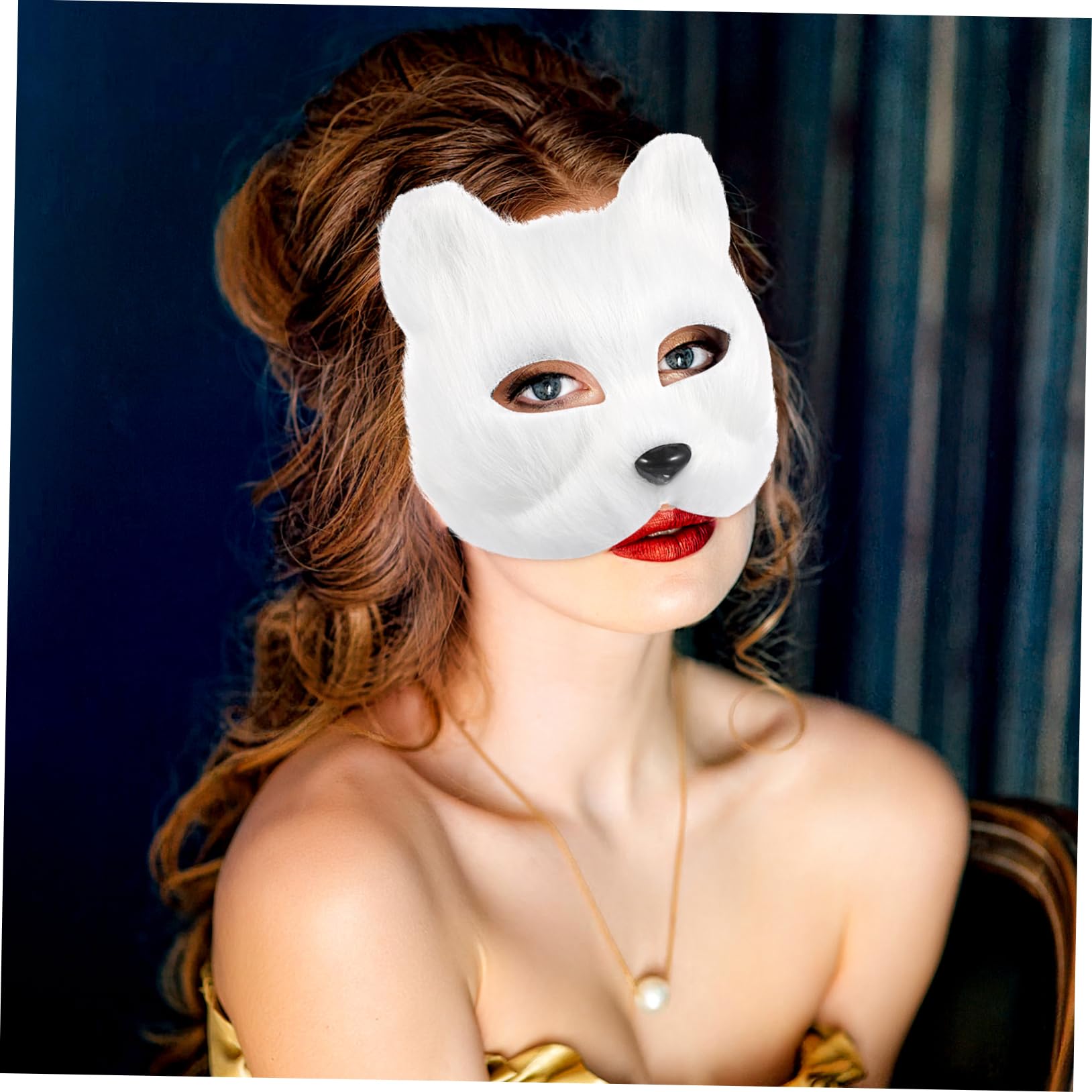 De Para De Media Cara Para Fiestas y Halloween Accesorios De Disfraz Para Cosplay y Eventos De Carnaval