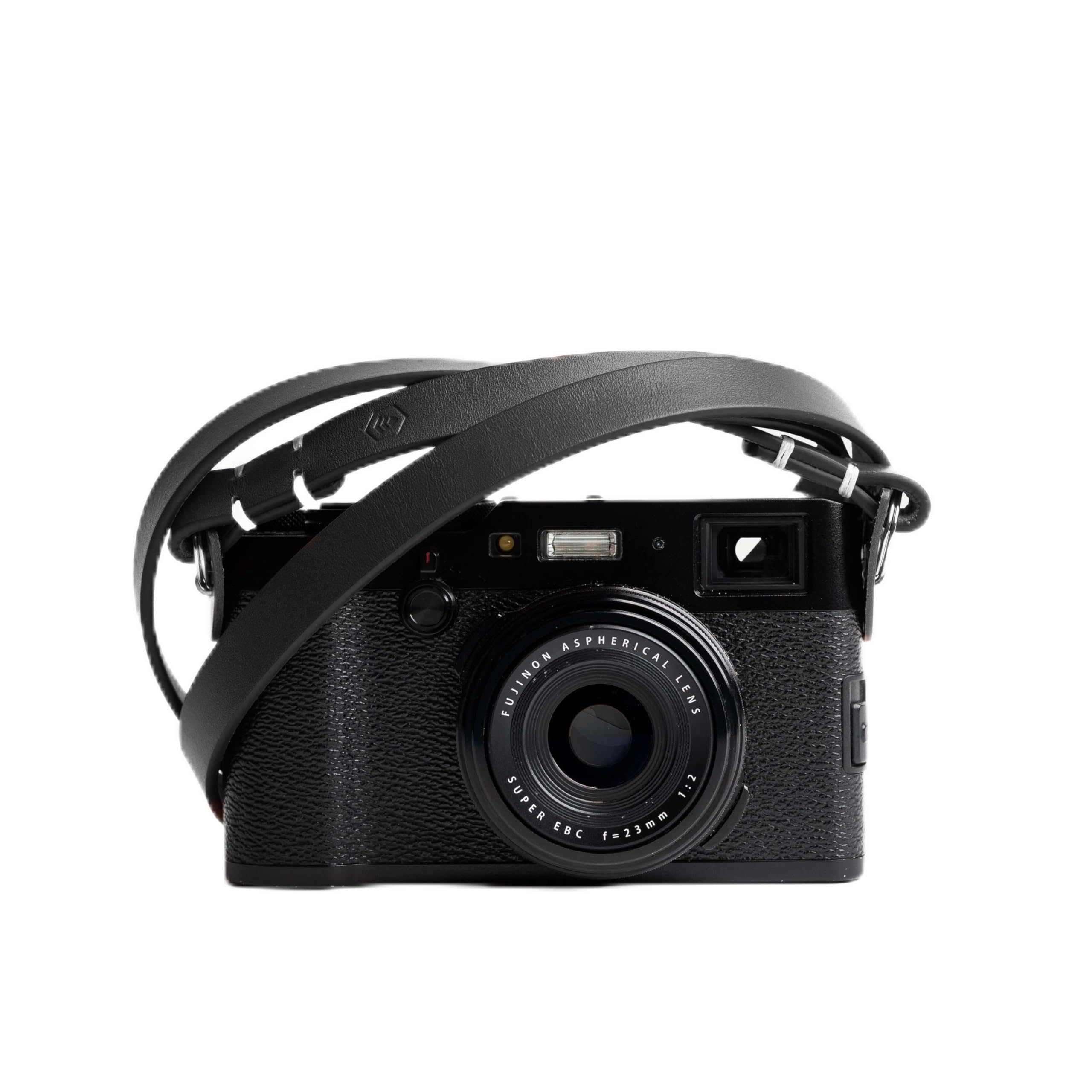 Evergreen Genuine Leather Minimalist Neck Shoulder Slim Camera Strap