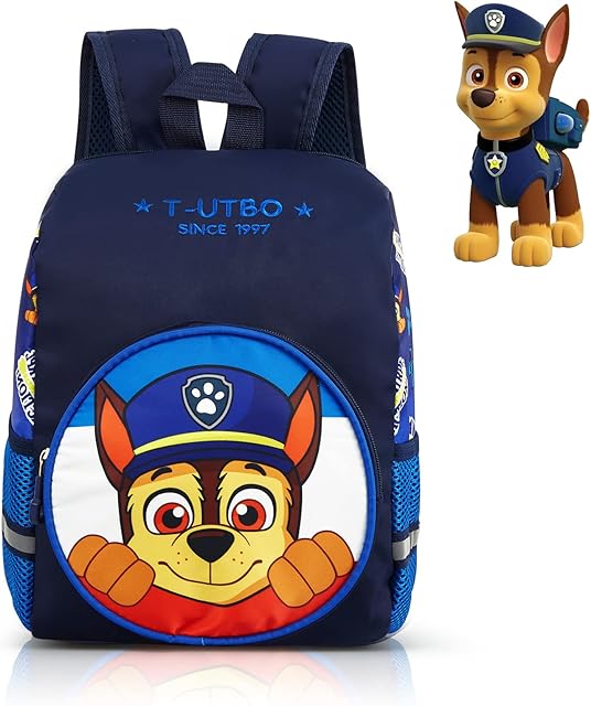 yumcute Paw Dog Backpack, Kids Backpack Boys School Bag, Toddler Backpack, Children Bluey Backpack for 3 to 8 Years Old, Best gift for the boy and girl who love Paw Dog