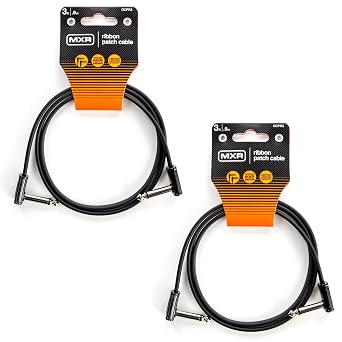 MXR DCPR3 Ribbon Patch Cable - 3 ft 2 Pack