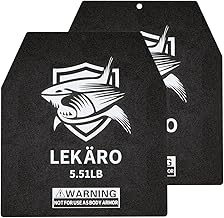 Weighted Vest Plates 5.51/8.81/15.43/20.94LB Pair for Weight Vests, Strength Training, Heavy Workout, Fitness, Running