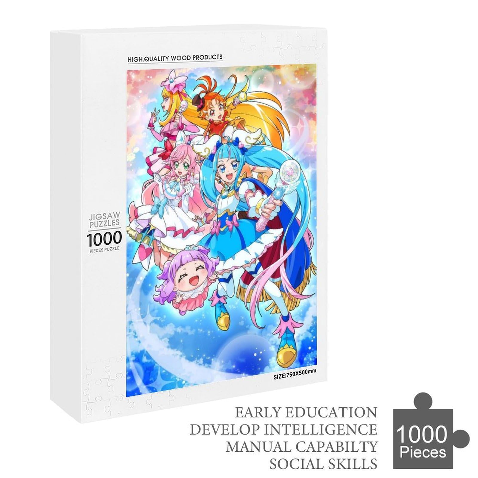 Amazon.co.jp: プリキュア パズル ジグソーパズル 木製パズル