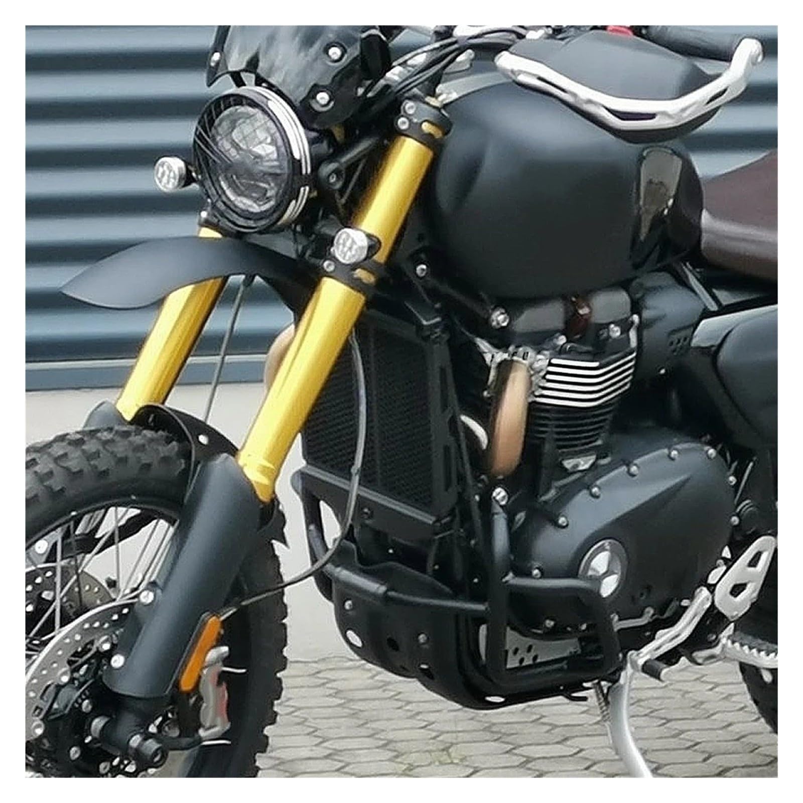 Parabrezza Moto PER Scrambler 1200XE 1200XC 1200X 2019-2025 Deflettore | Protezione Radiatore Motociclo Della Griglia Raffreddamento Scudo A Rete