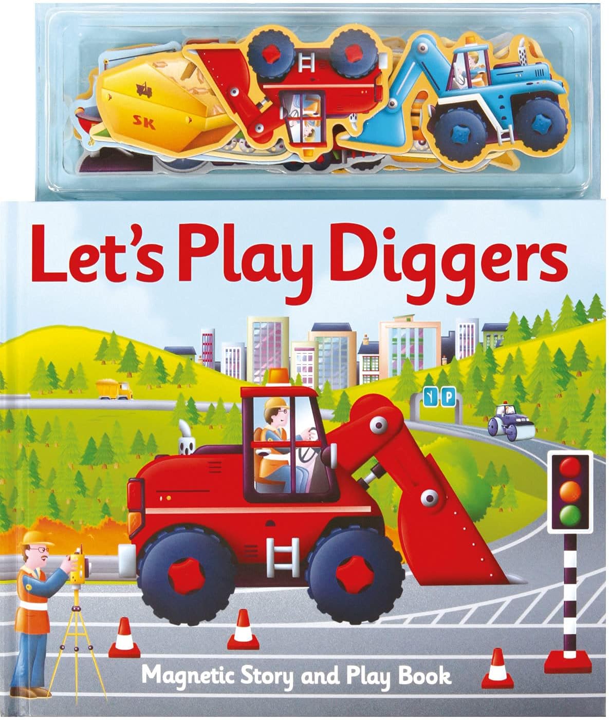 Magnetic Let's Play Diggers (Magnetic Play & Learn)