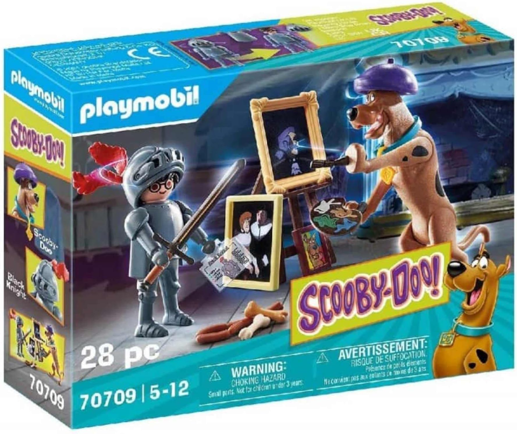 PLAYMOBIL SCOOBY-DOO! 70709 Abenteuer mit Black Knight, Ab 5 Jahren
