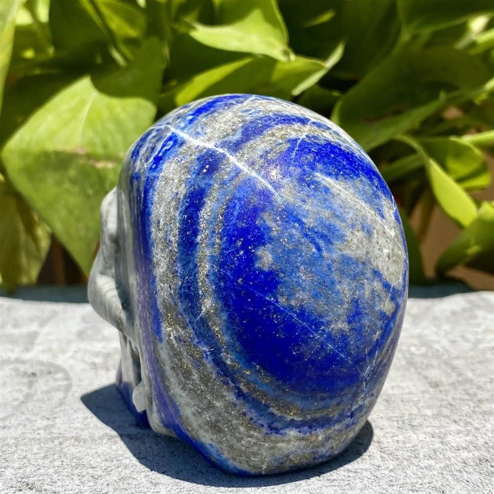 Amazon.co.jp: 結晶 天然ラピスラズリスカルクォーツクリスタル彫刻