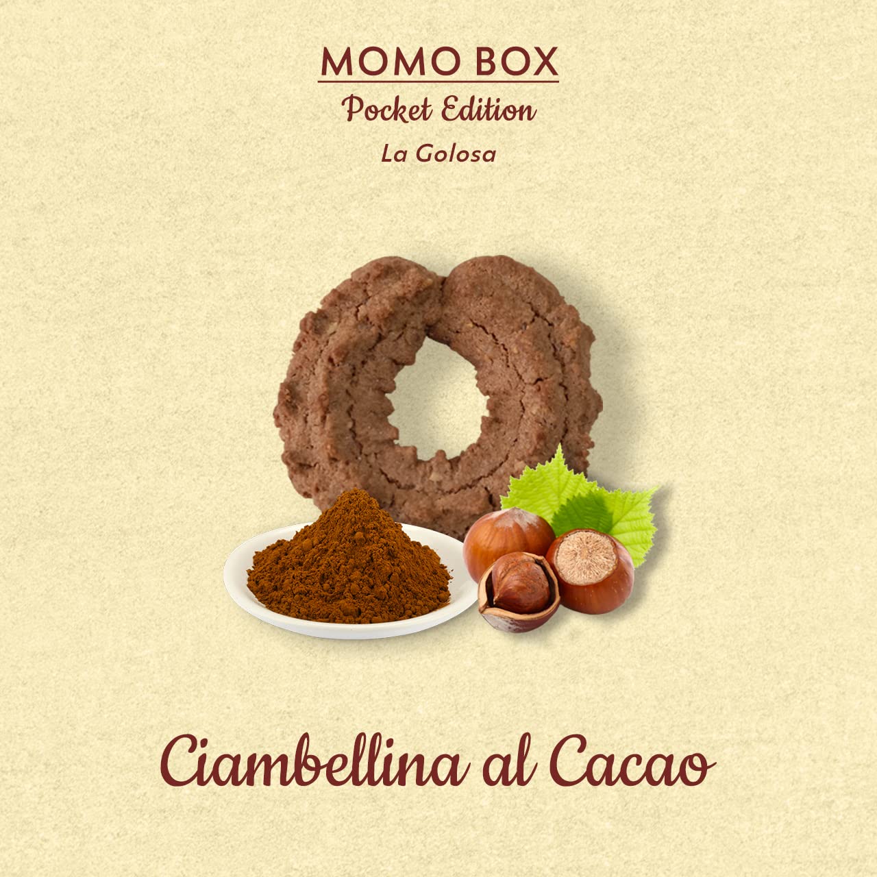 BISCOTTI ARTIGIANALI ASSORTITI "MOMO" IN MONOPORZIONE | BOX "LA GOLOSA" GR. 1500 |