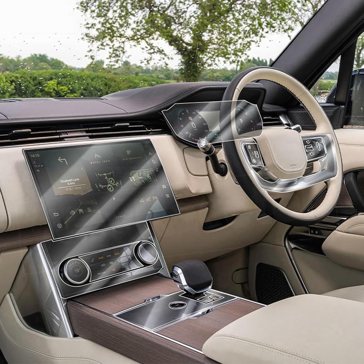 Protection TPU Range Rover L460 2025 pour console propre