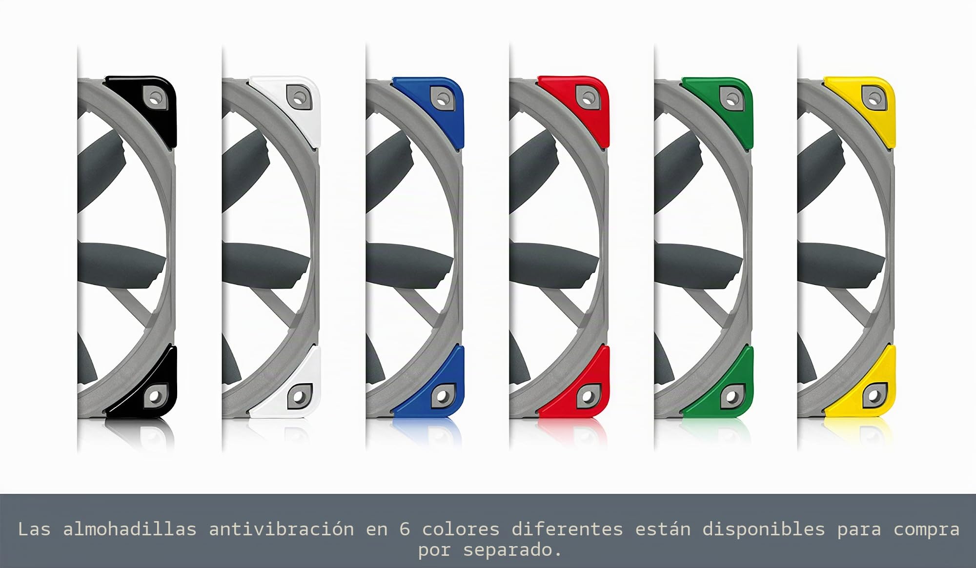 Noctua Paquete: 5x NF-S12B redux-1200 PWM, Ventilador de Alto Rendimiento, 4 Pines, 1200 RPM (120 mm, Gris)