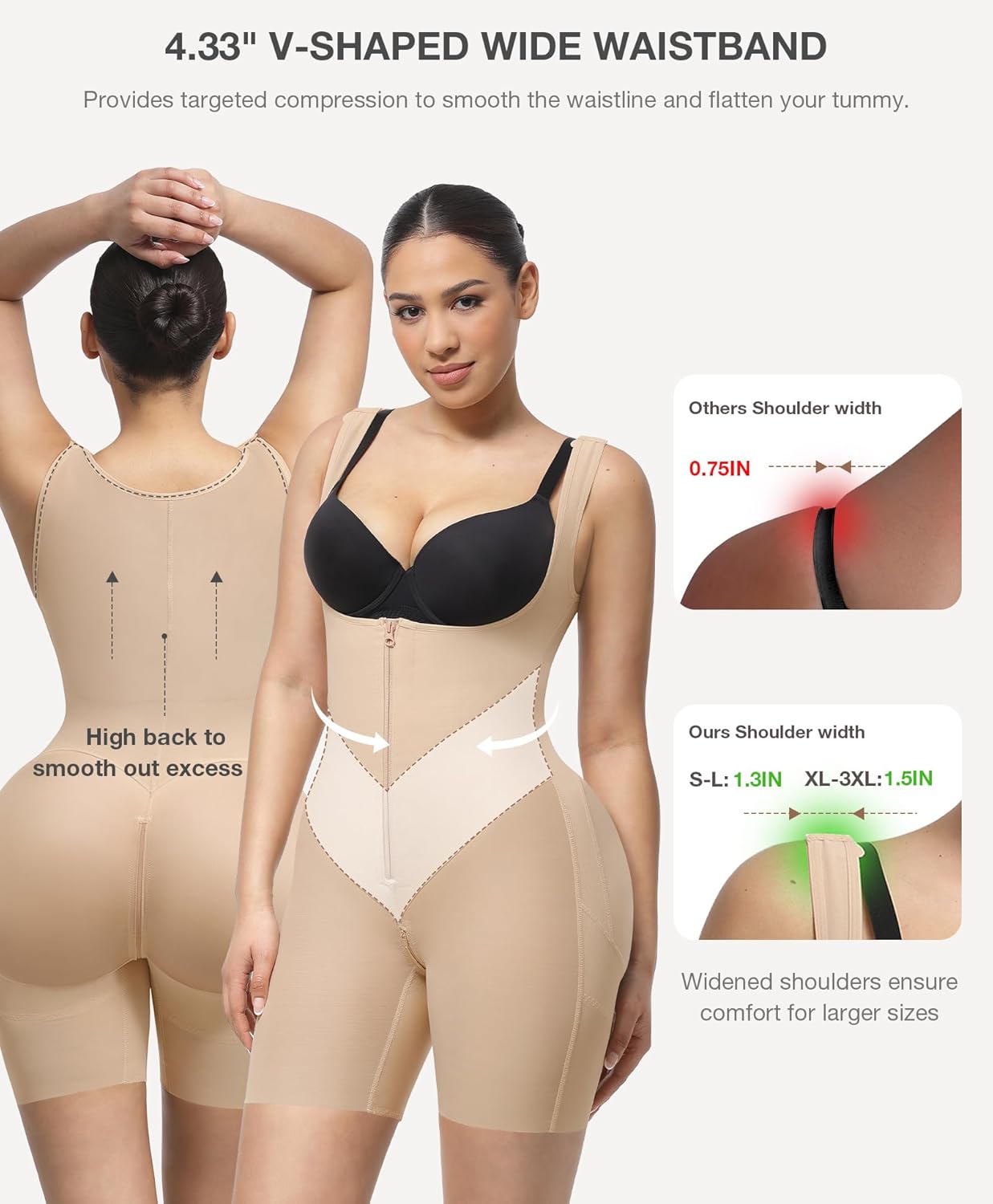 Lover-Beauty Fajas Colombianas Shapewear for Women Tummy Control Body Shaper Faja Postparto Para Mujer Post Surgery - Image 2