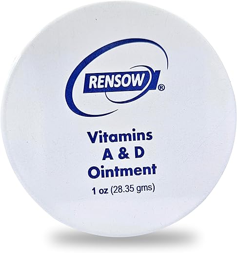 Rensow Vitamin A&D Ointment for Healing Tattoo Aftercare -1oz