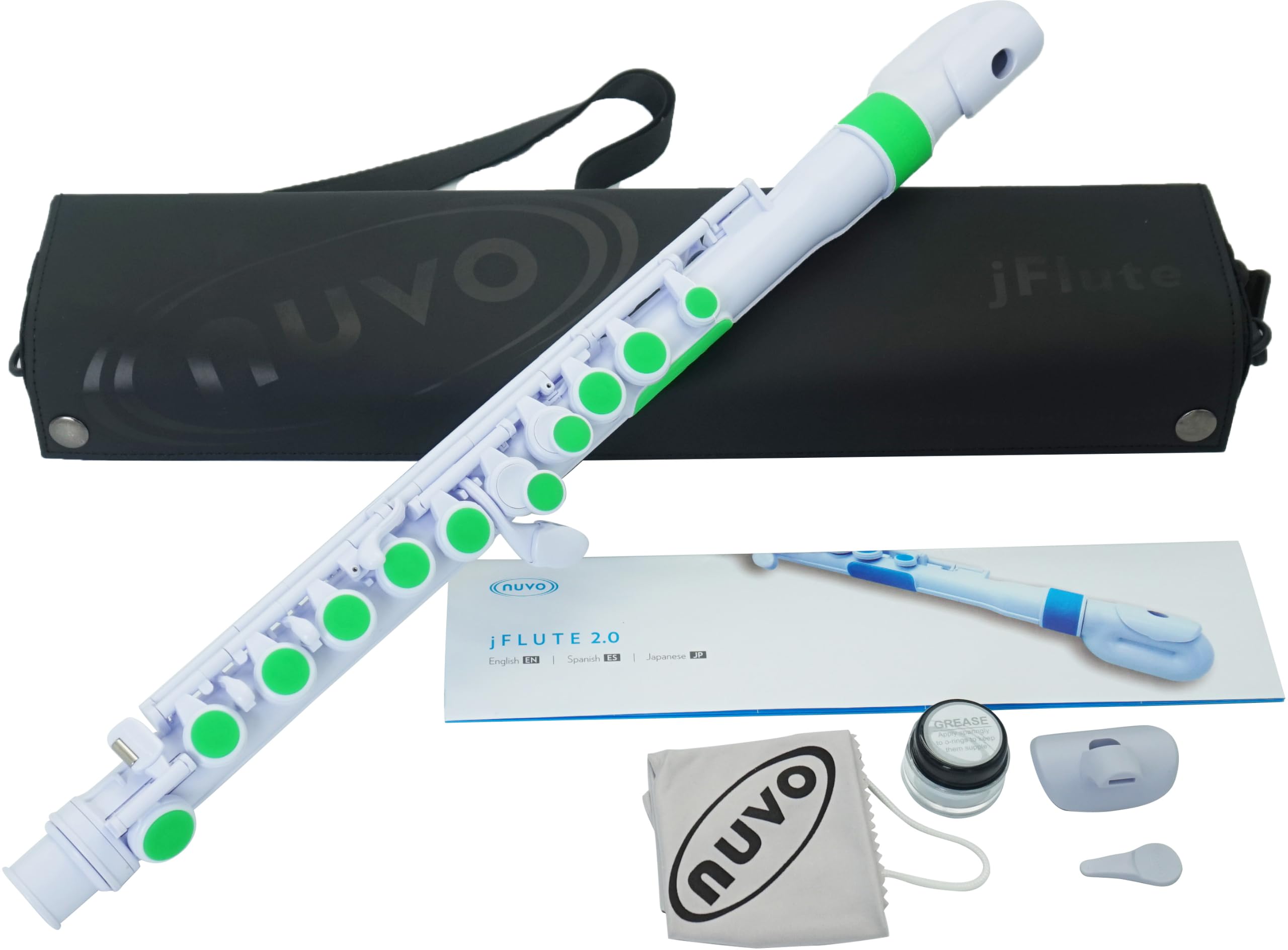 Amazon.com: Nuvo jFlute Beginner Student Flute – White/Green