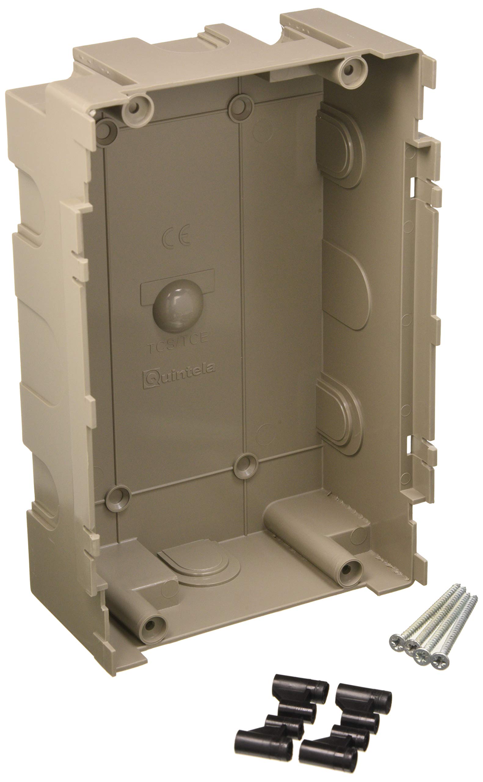 Cuve plastique porte-mécanisme tcs Legrand pour colonne et sol technique de bureau