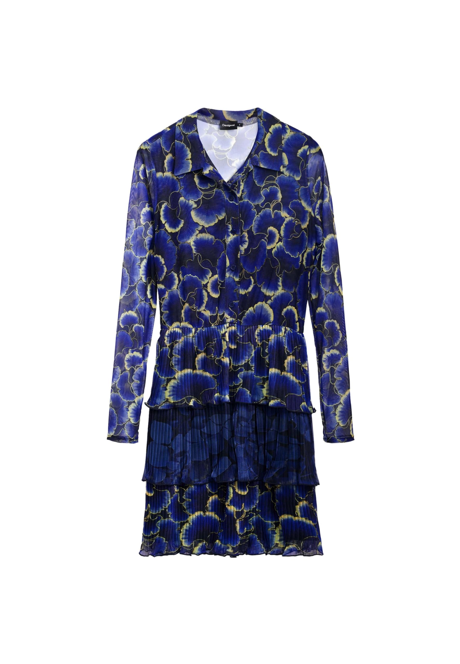 Dress designed by Mr. Christian Lacroix - BLUE - XL