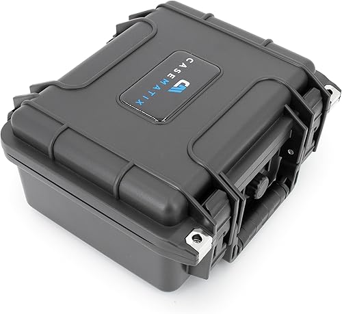 Miniatura 4 de CASEMATIX Funda de monedas graduada compatible con más de 40 losas de monedas PCGS o NGC, caja de almacenamiento de monedas impermeable con interior