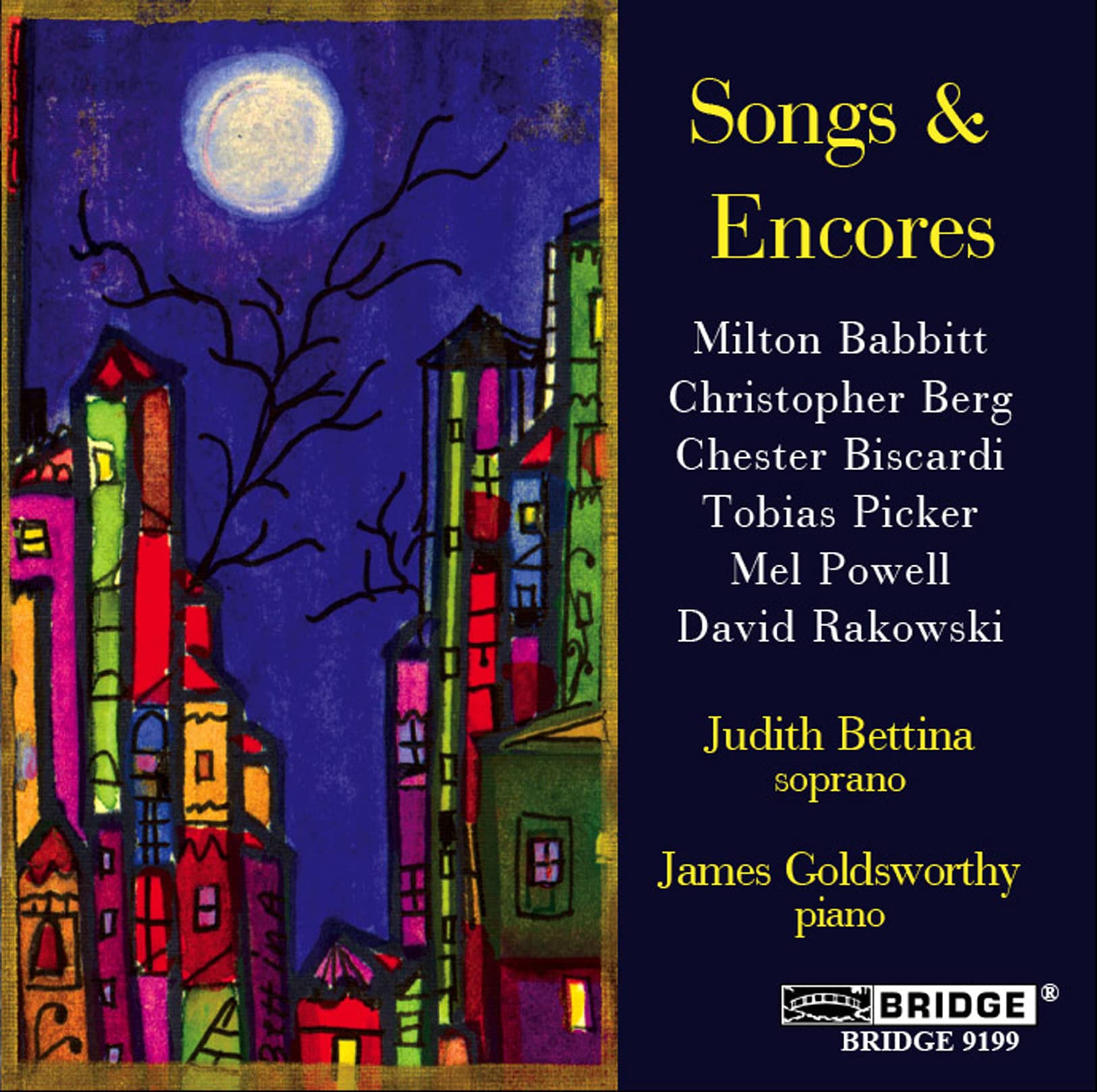 SONGS AND ENCORES - BABBITT/TO