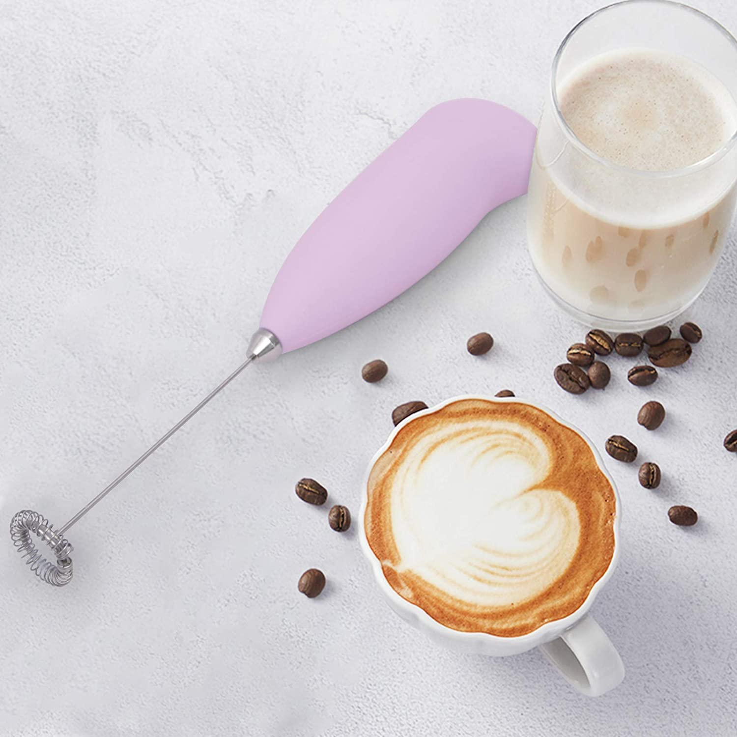 Coffee Beater Milk Frother Electric Foam Maker | Mixer Froth Whisker Latte Maker for Milk,Coffee,Egg,Cafe Latte,Espresso,Cappuccino,Lassi,Salad. discount deal