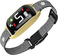 Vista 1 de Collar antiladridos para perro, collar de entrenamiento antiladridos con pitido de vibración de choque, collar recargable con 5 sensibilidades