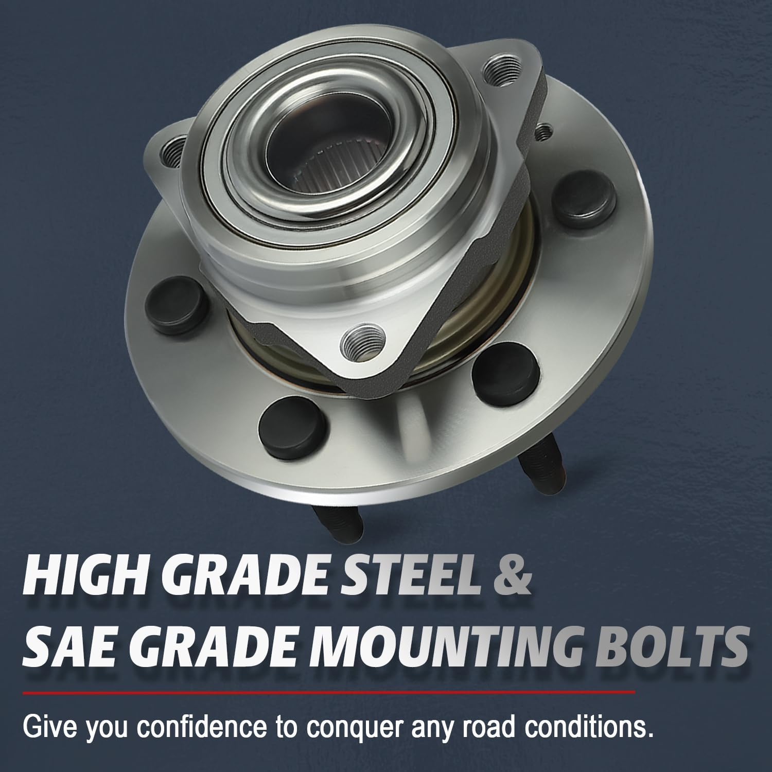 ALLCOMBO Front Left CV Axle and Front Wheel Bearing Hub for 2010 2011 2012 2013 2014 2015 2016 2017 Chevy Equinox GMC Terrain Assembly Kit Replacement 60-1557 513288
