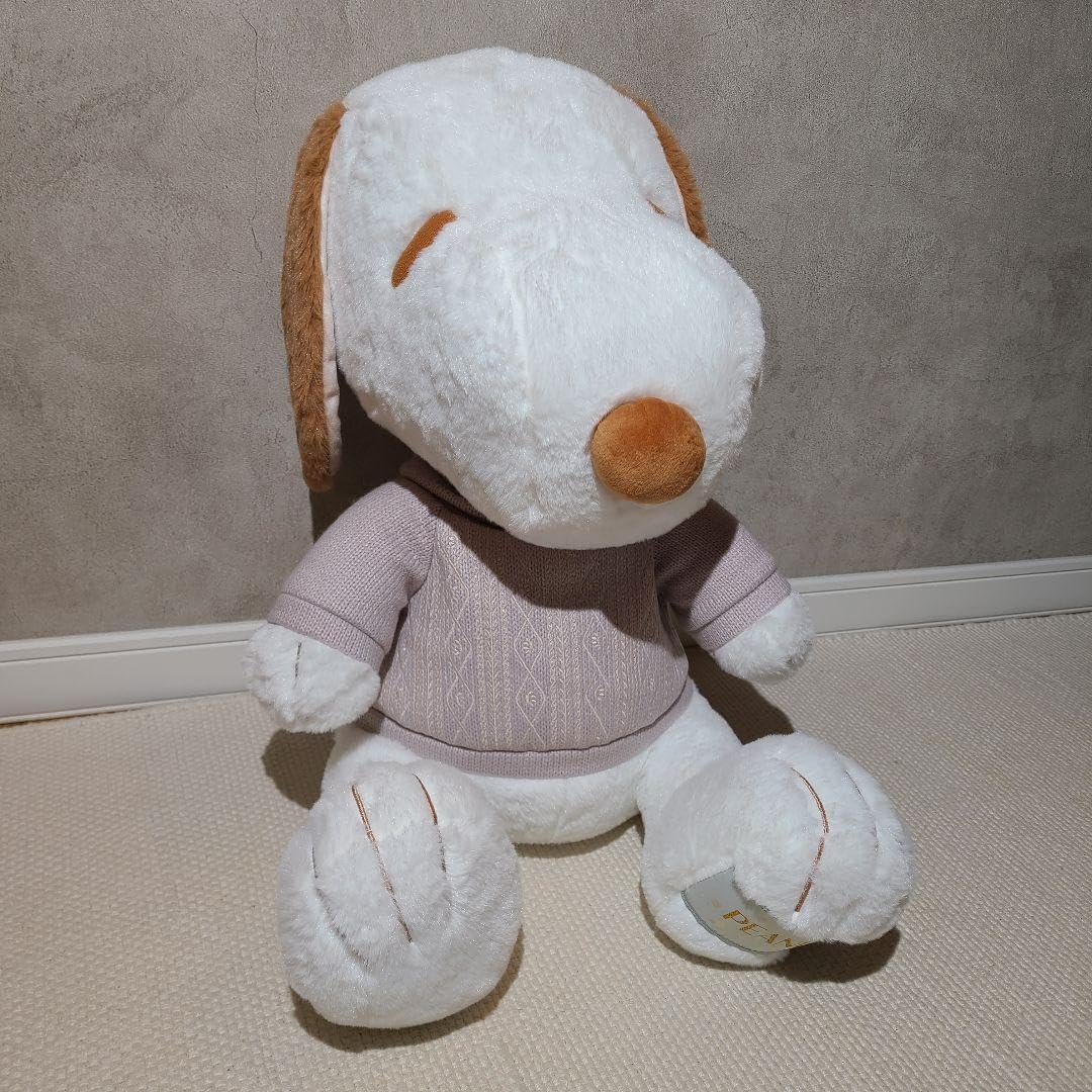 USJ　ユニバーサルスタジオ　スヌーピー　ぬいぐるみ　クリスマス　ニット　ビック Amazon.co.jp: ユニバーサルスタジオジャパン すぬーぴー ぬいぐるみ